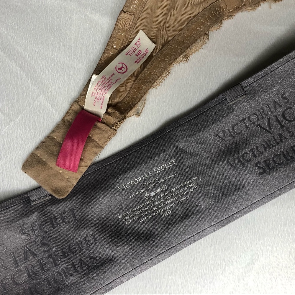 Victoria Secret/Pink by VS Strapless 34D *Bundle*